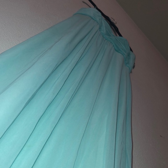Long Dress Mint/Blue/Aqua/Turquoise Blue - Picture 4 of 5